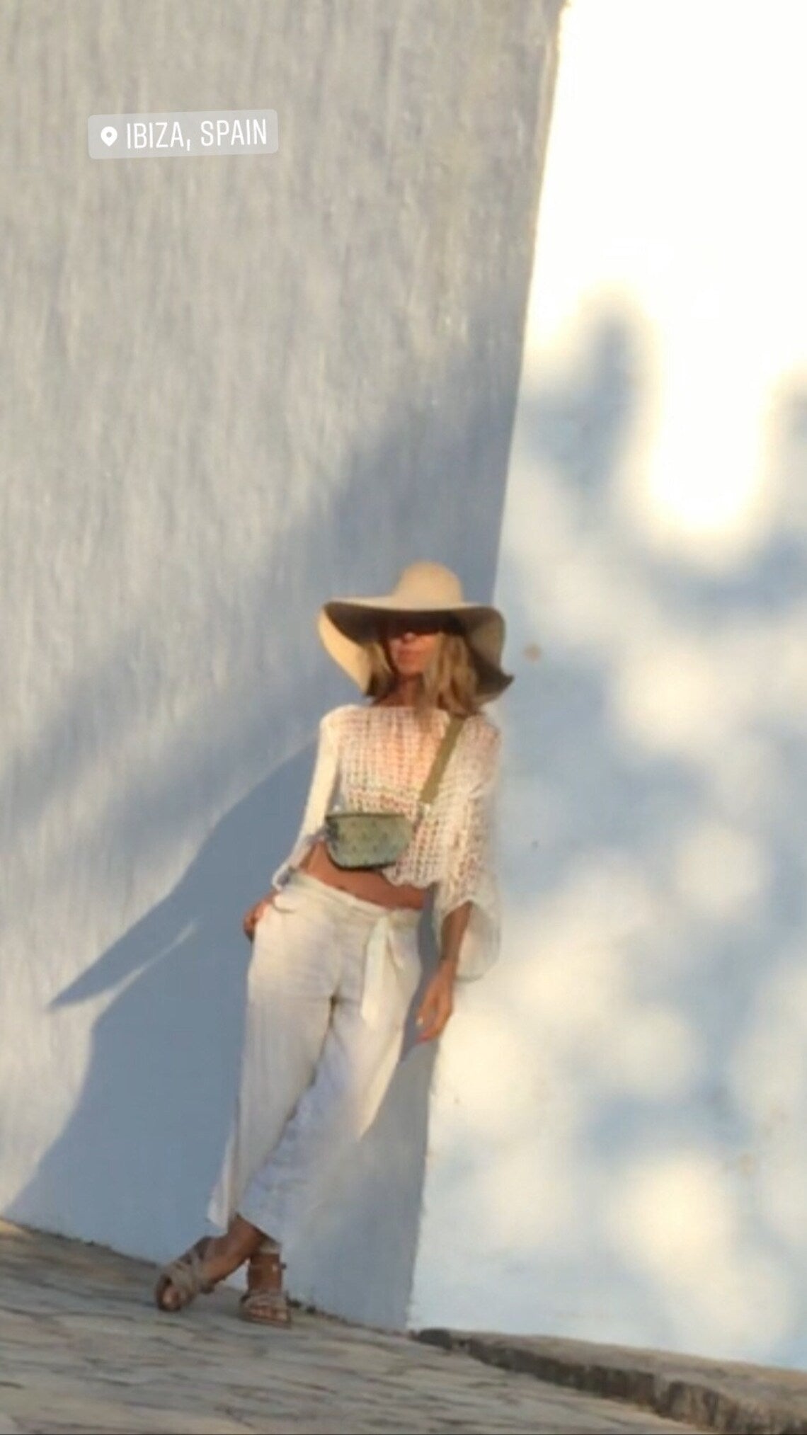 ivory white slouchy cotton crop top, beach sweater, boho, beachwear, summer sweater lightweight loose knit Women's v back,