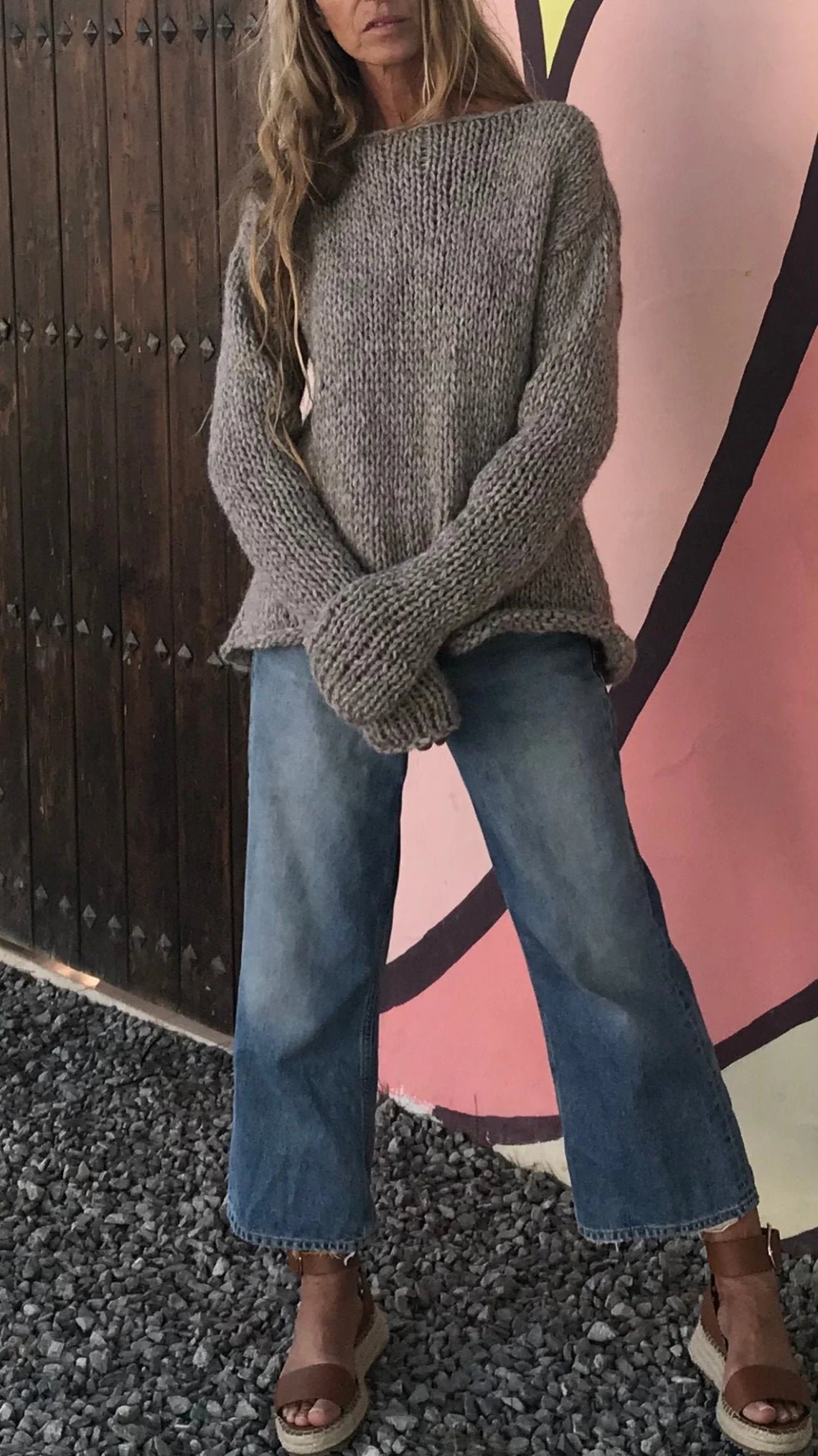 Extra long sleeve discount sweater