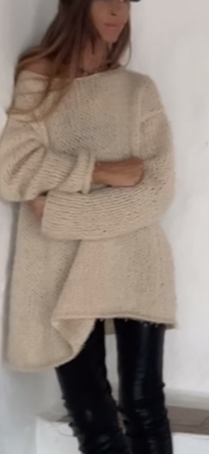 camel sweater slouchy beige pullover with extra long sleeves, over sized, Alpaca long sweater,  sustainable and  ethical