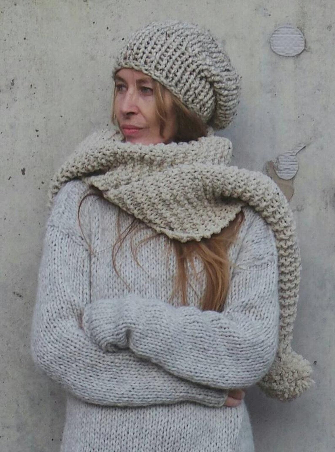 Chunky Knit Beanie Pattern: Easy Beginner Knitting Project (PDF Download)