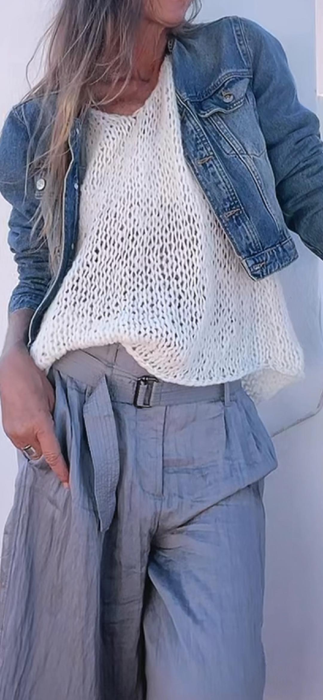 ivory white alpaca sweater, transitional airy lightweight oversized relaxed fit loose knit sweater